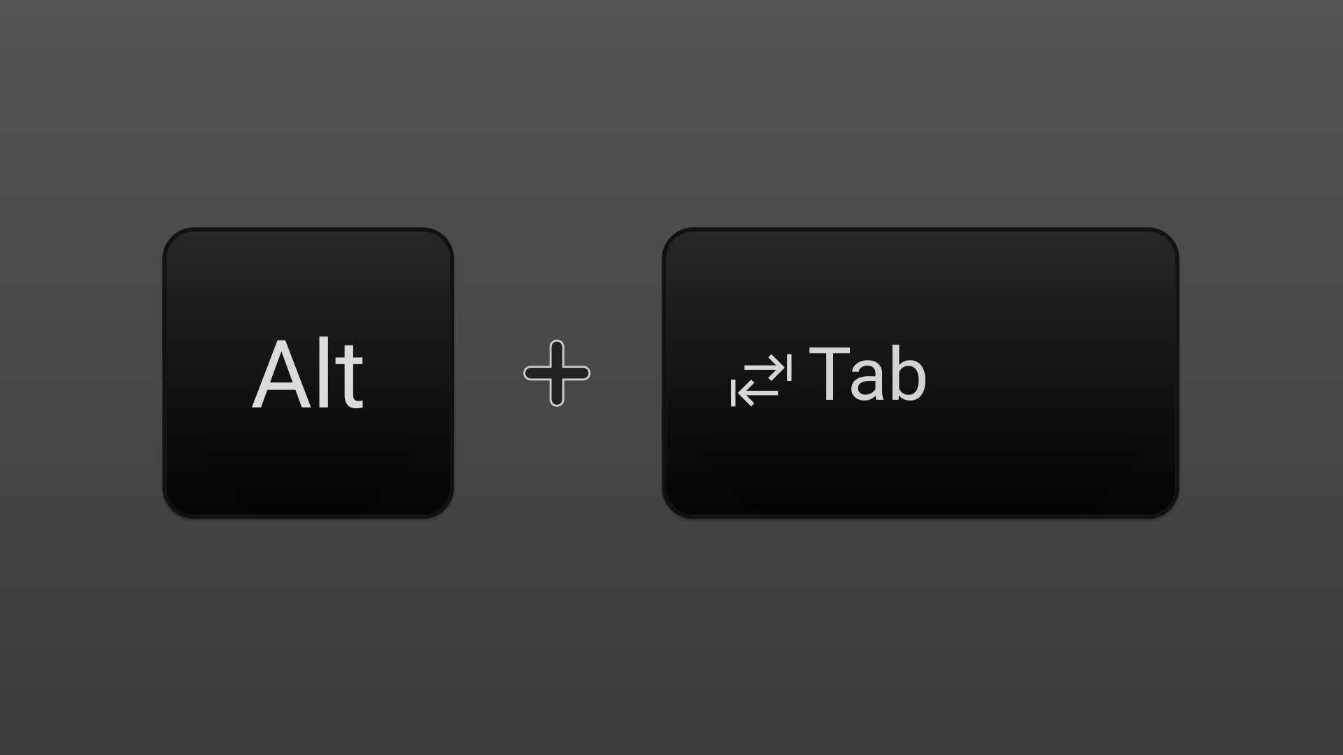 Alt Tab App Switch Click Animation