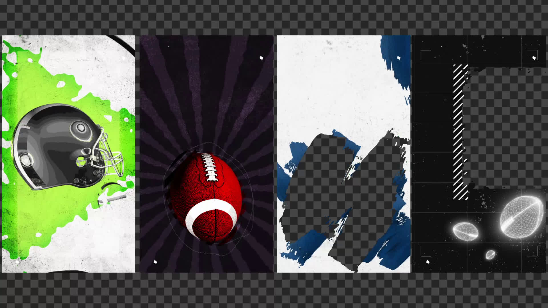 American Football Vertical Backgrounds