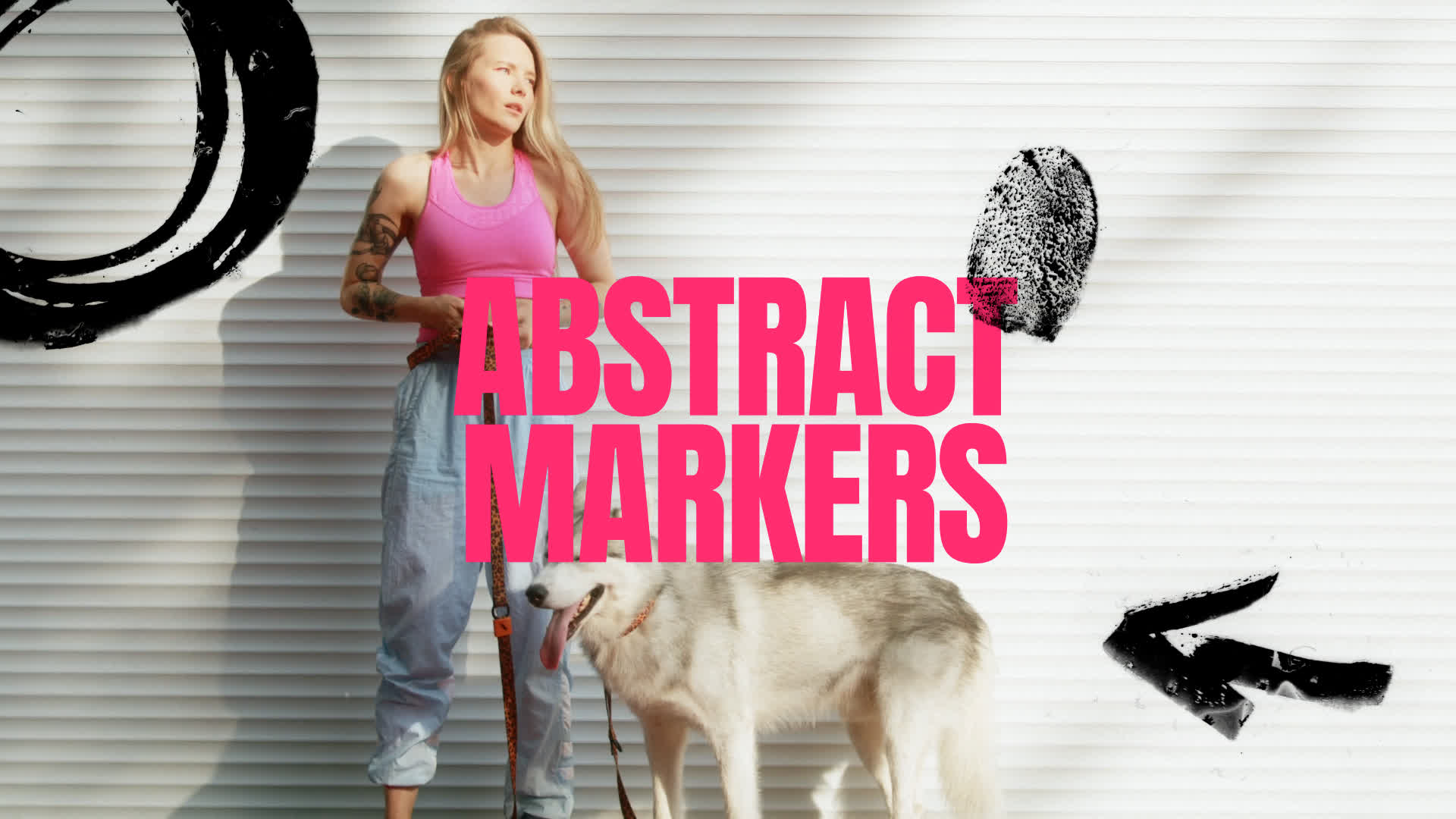 Analog Film Marker Textures