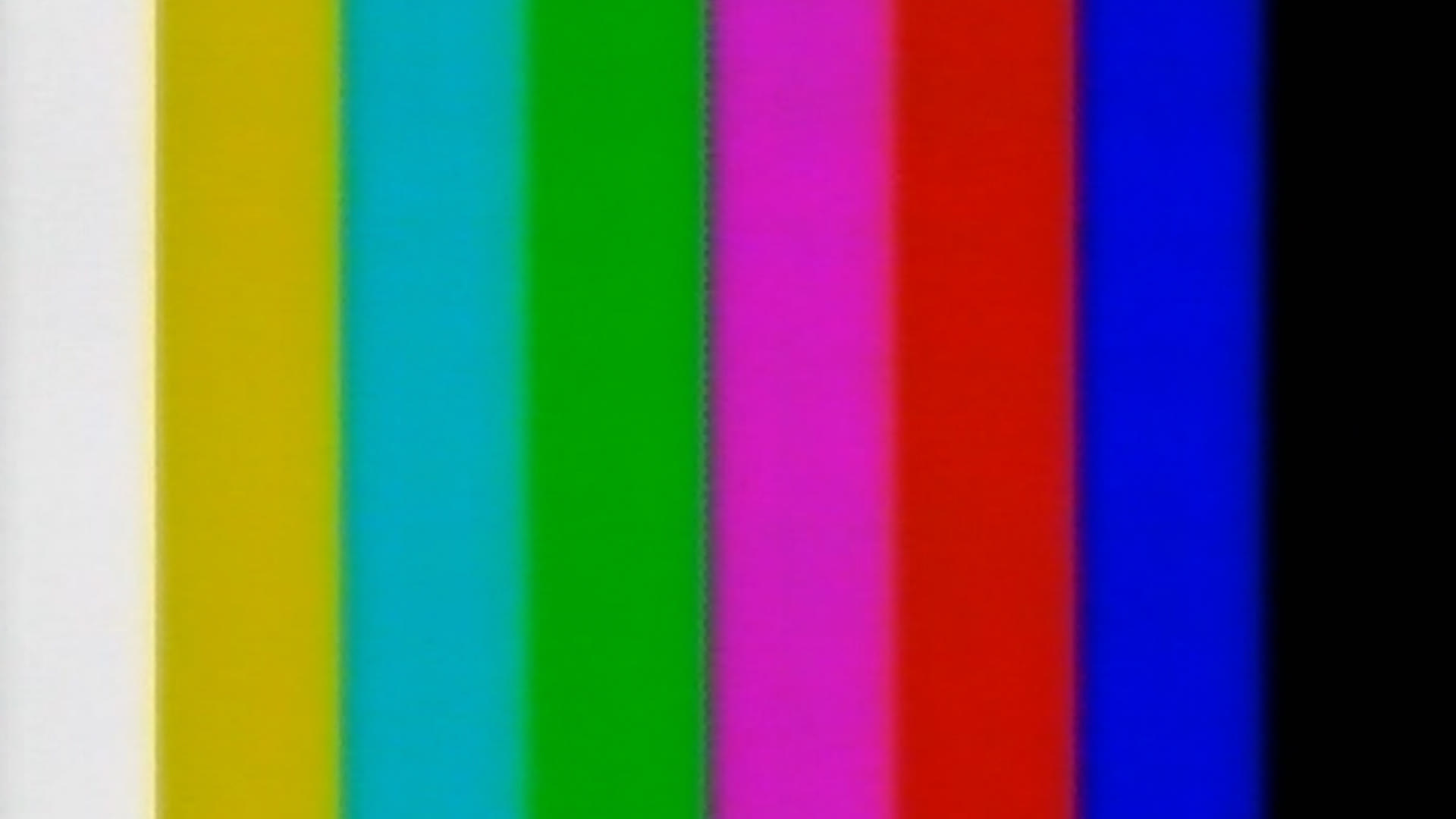 Analog Retro TV Color Bars Glitch • Motion Graphics Template • Uppbeat