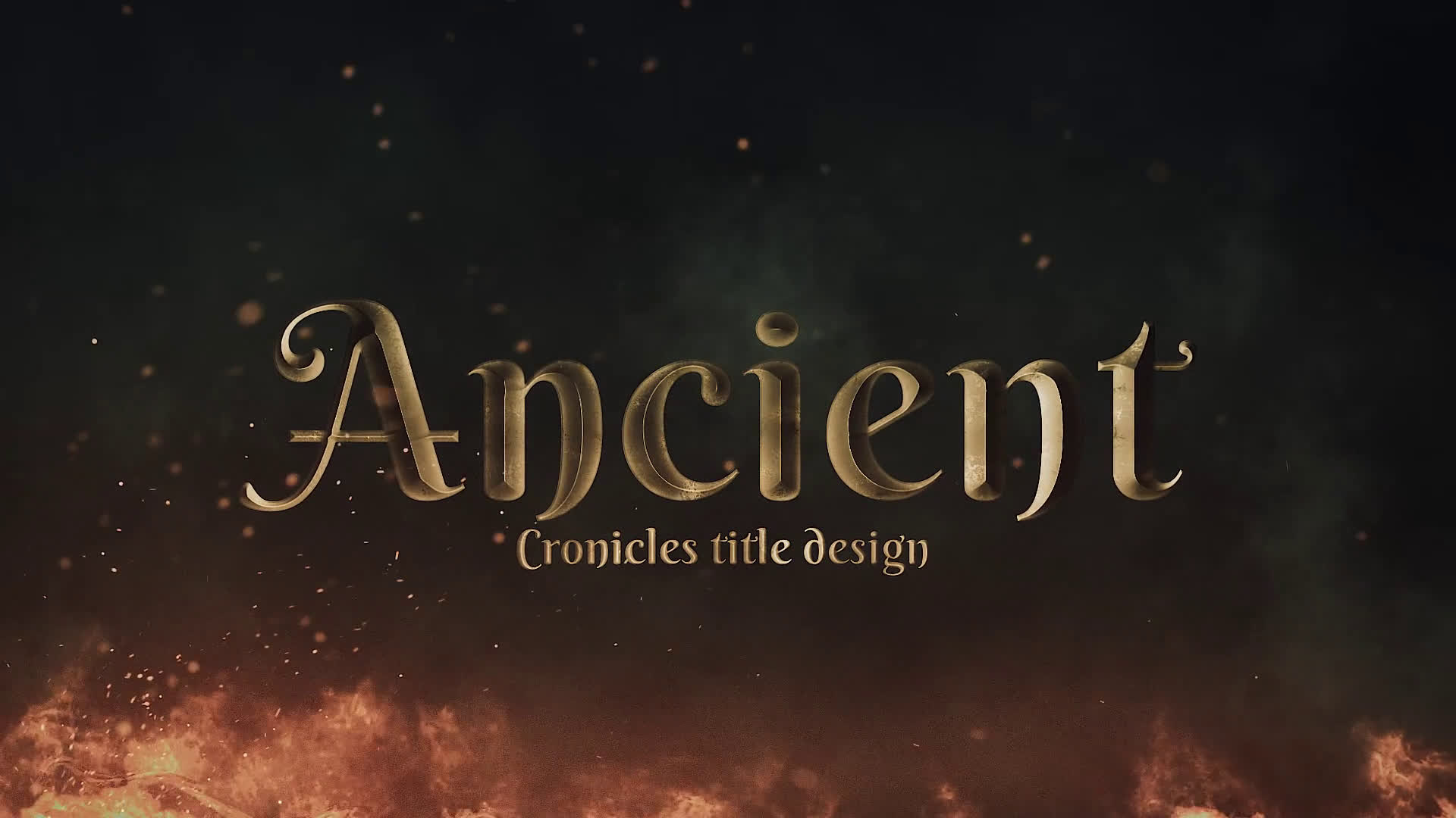 Ancient Title Design