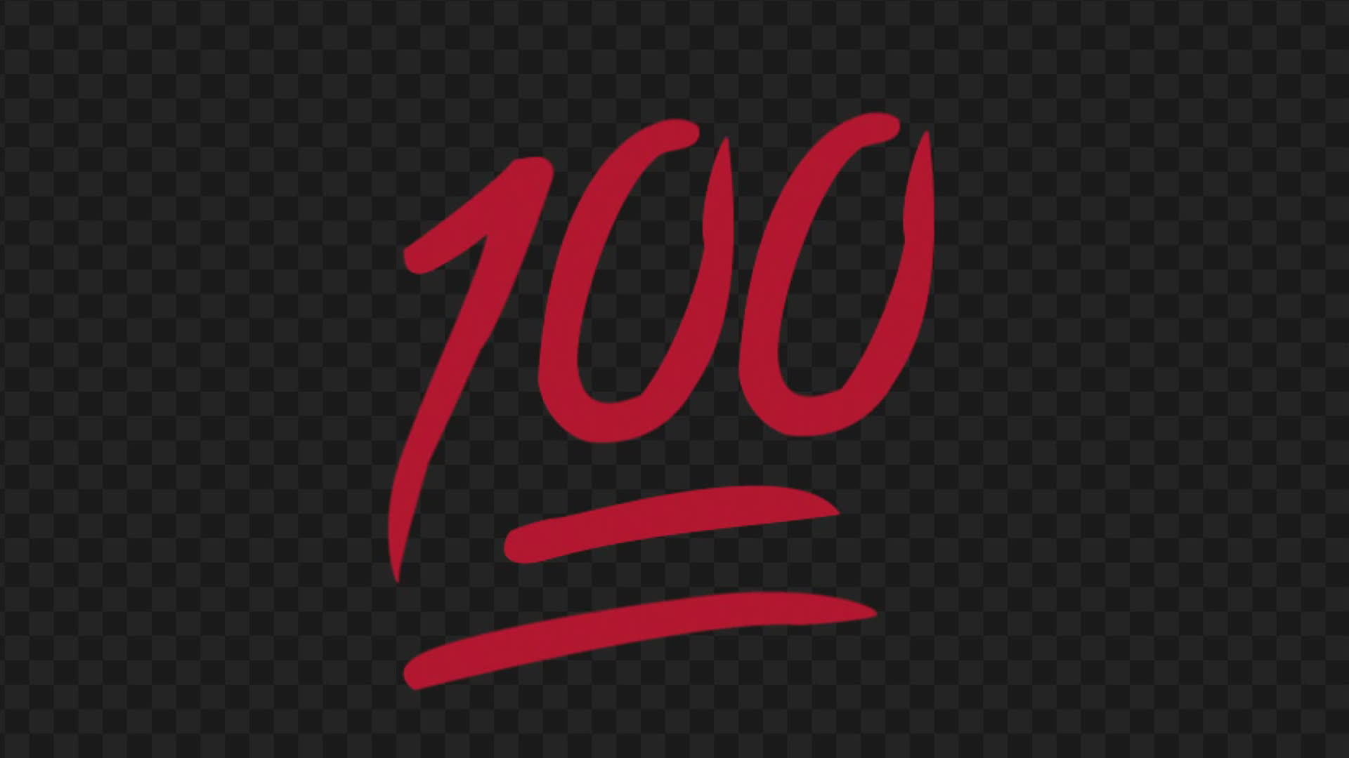 Animated 100 Points Emoji