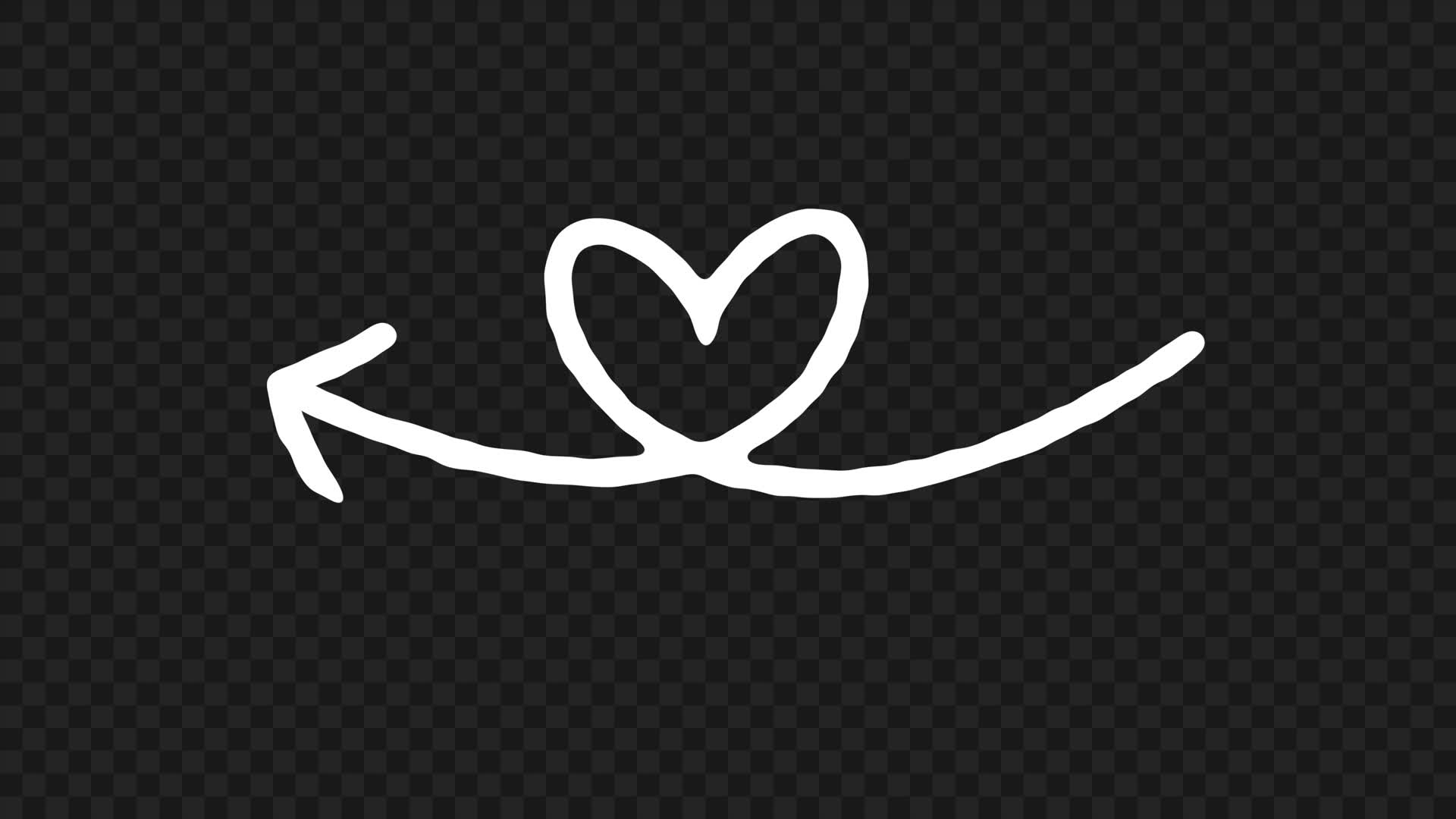 Animated Arrow Heart