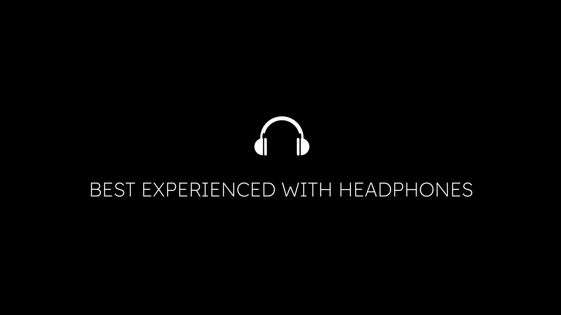 Animated Audio Headset With Immersive Audio Caption