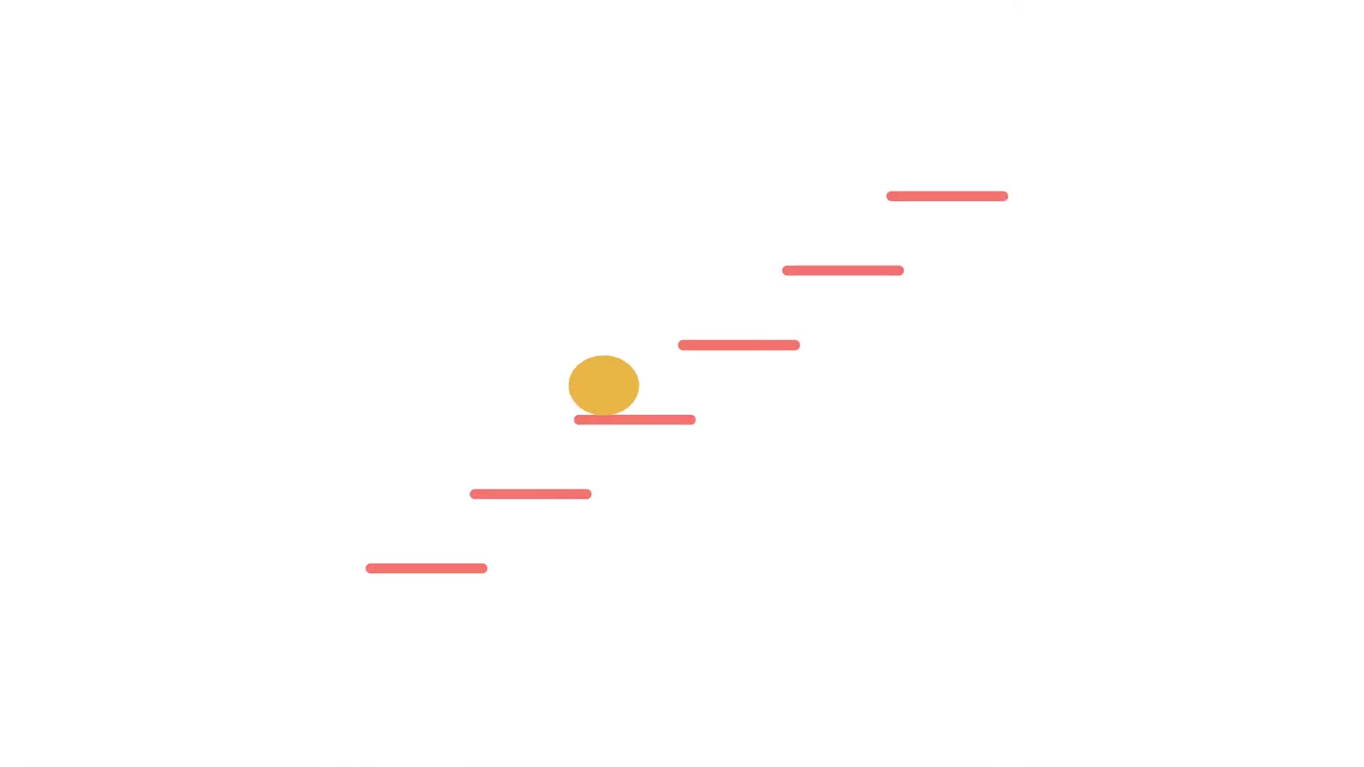 Animated Ball On Ladder Indicator