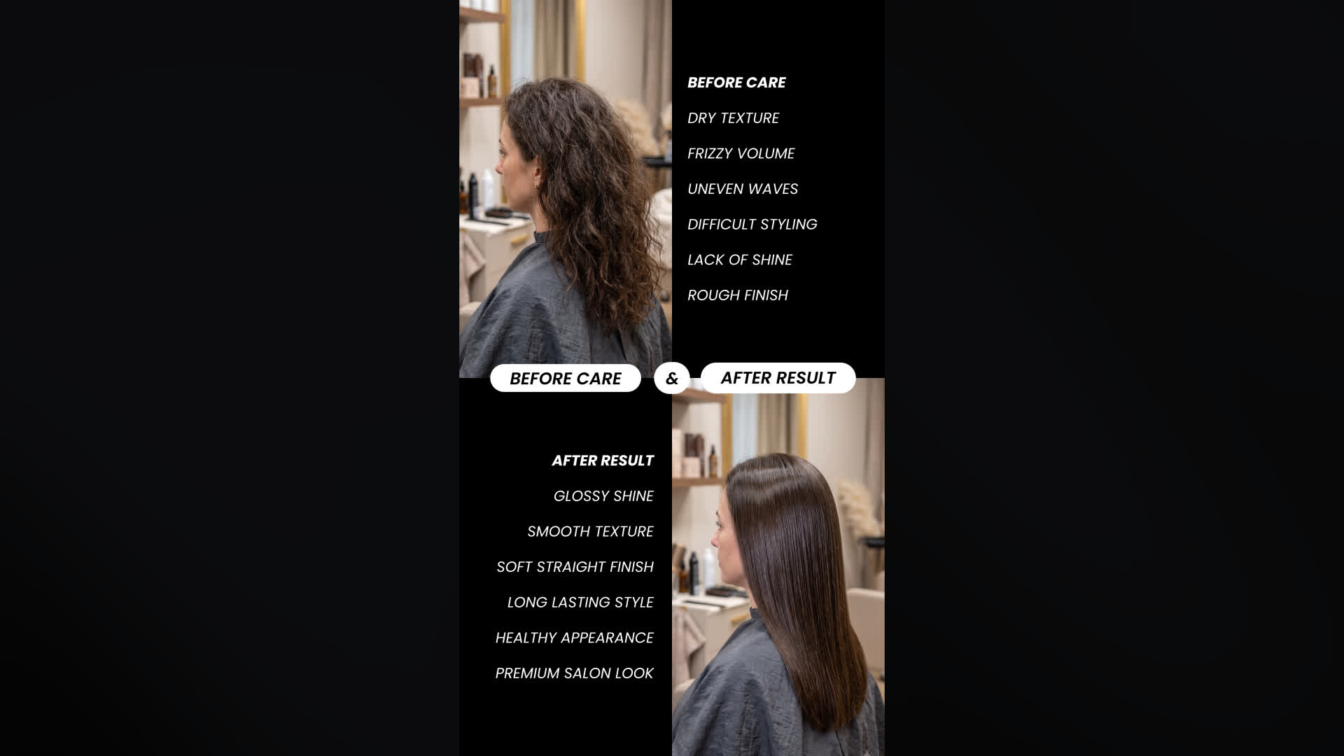 Animated Before After Card And Result Screen