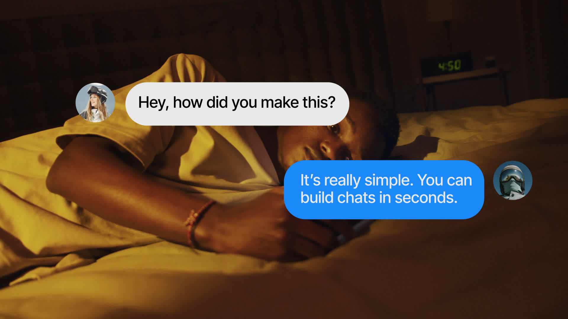 Animated Chat Messages