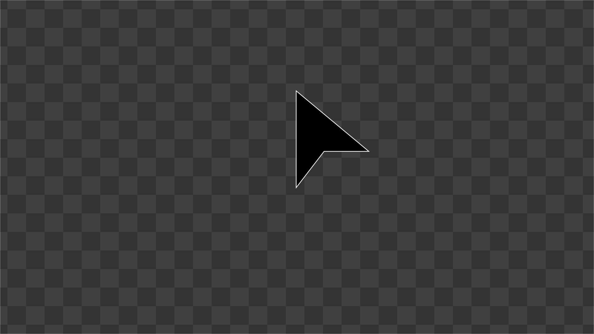 Animated Clicking Arrow Cursor