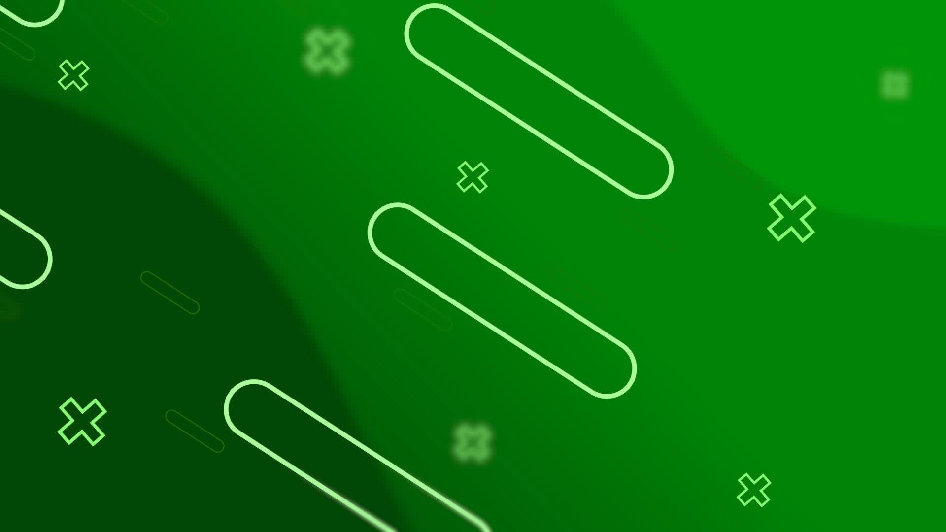 Animated Crosses And Lines