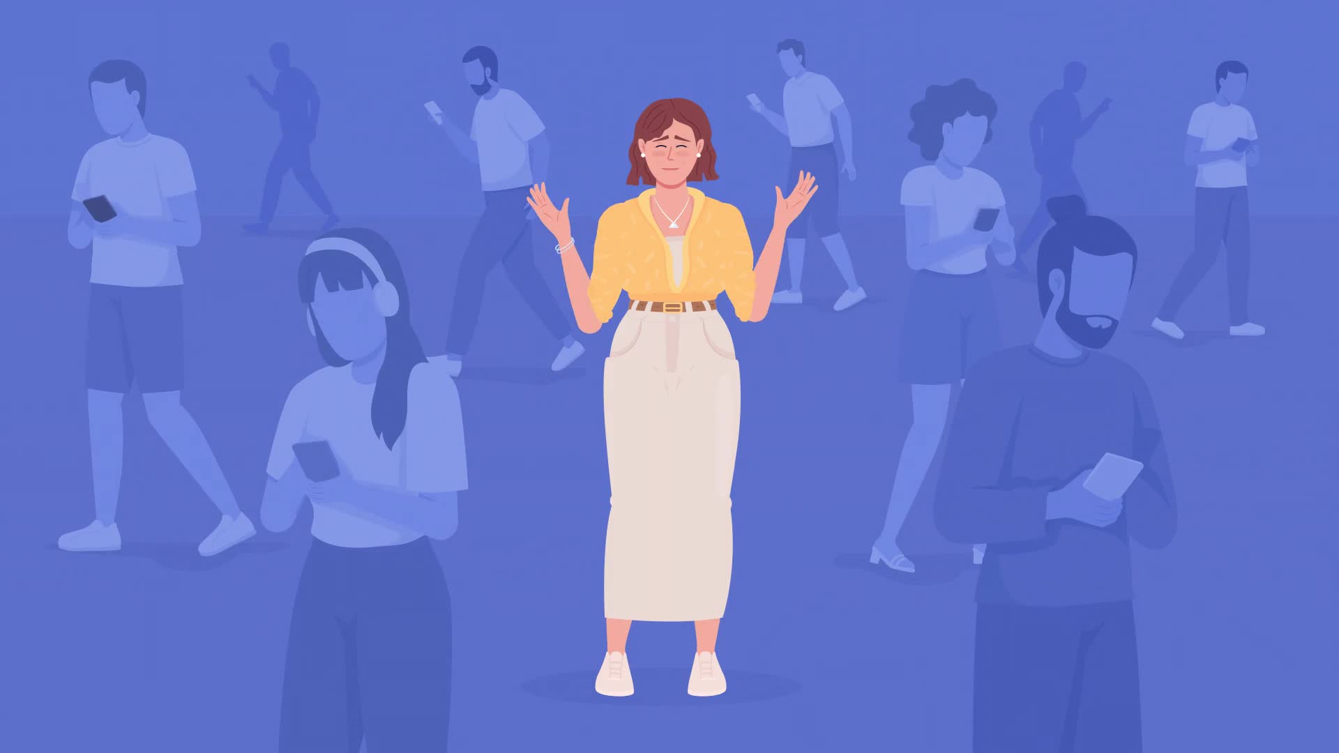 Animated Digital Detox Illustration