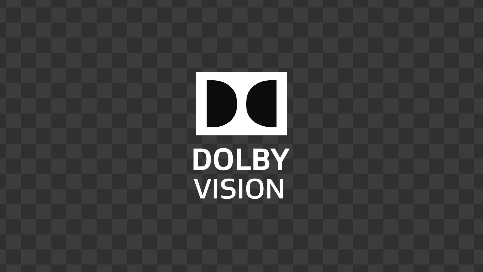 Animated Dolby Logo With Text Reveal