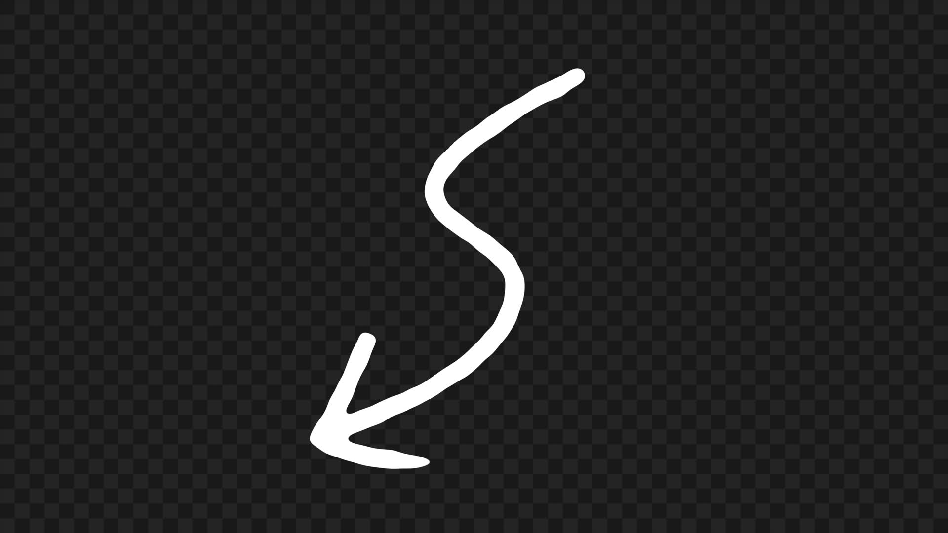 Animated Drawn Arrow