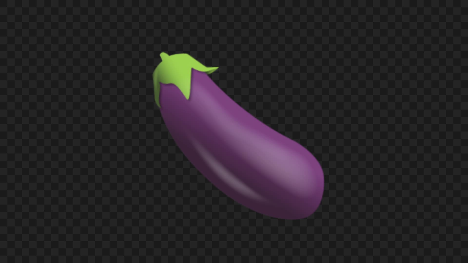Animated Eggplant Emoji
