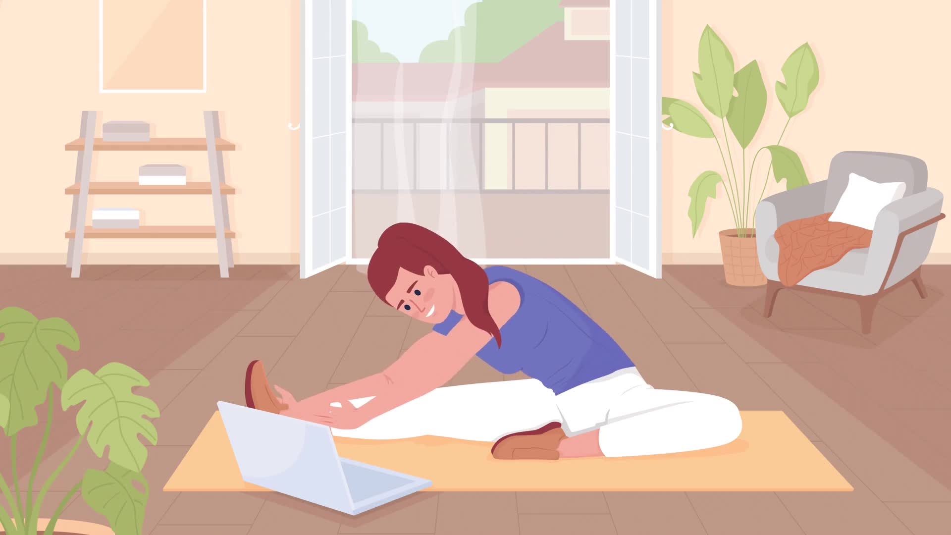 Animated Workout Schedule Motion Graphics Template Uppbeat