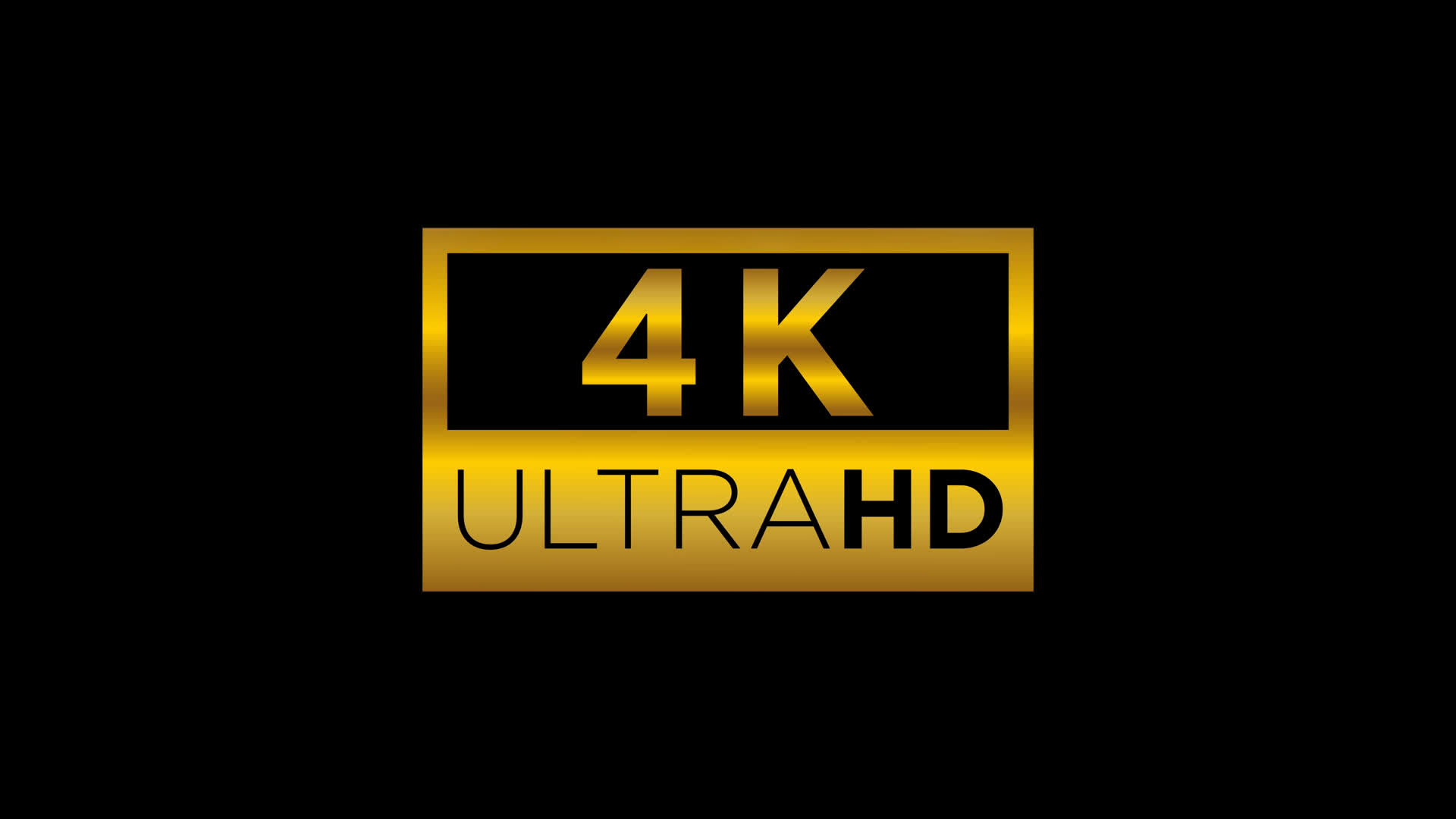 Animated Gold Badge Logo