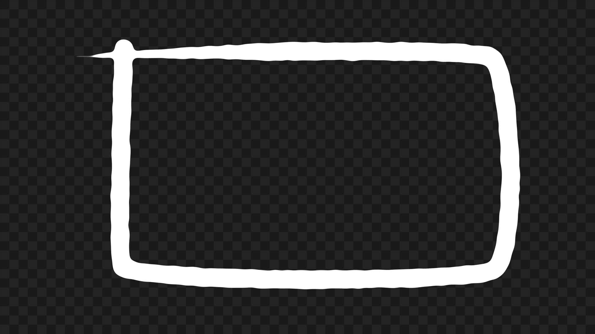 Animated Hand Drawn Square