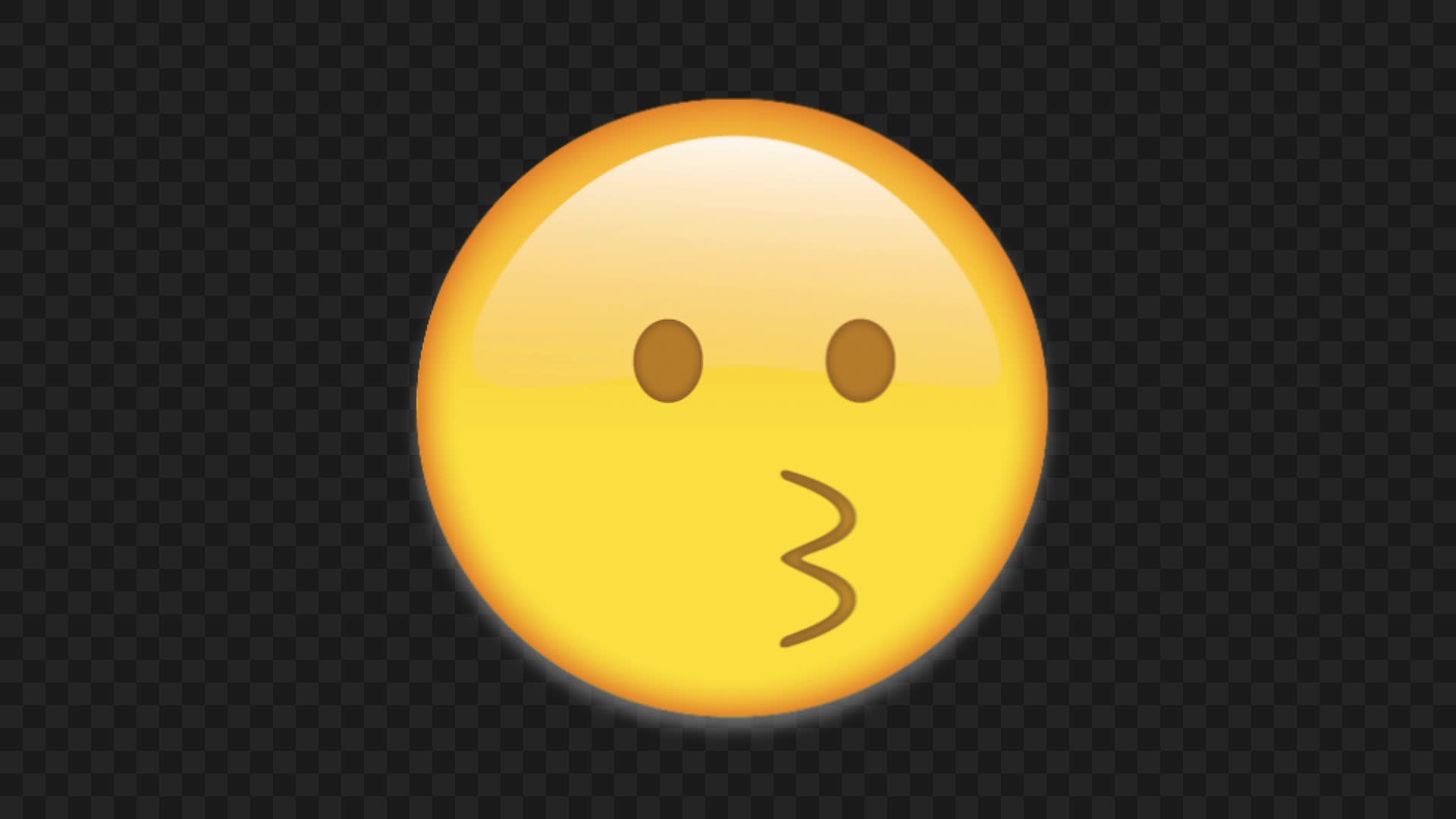 Animated Happy With Kiss Emoji