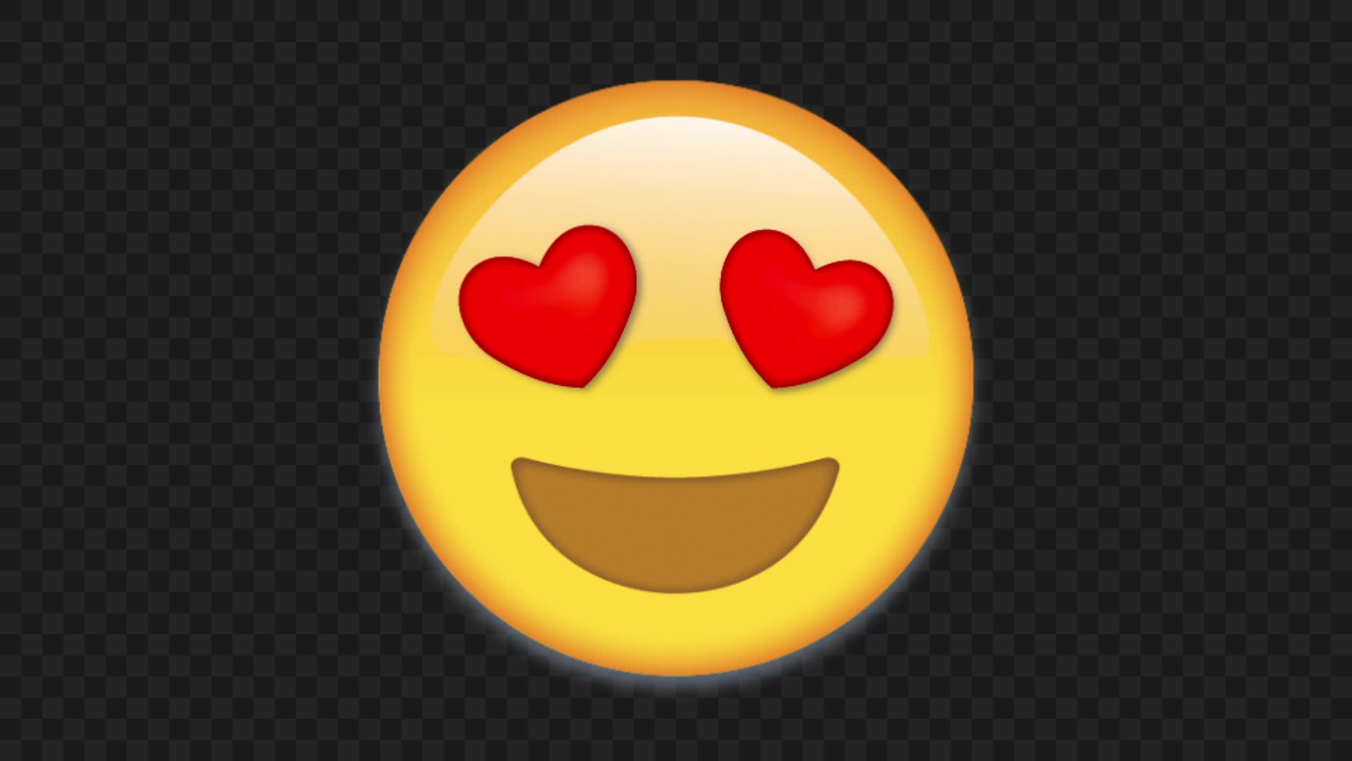 Animated Heart Eyes Loving Emoji