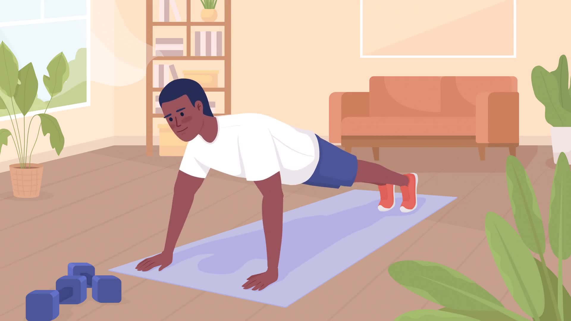 Animated Home Workout