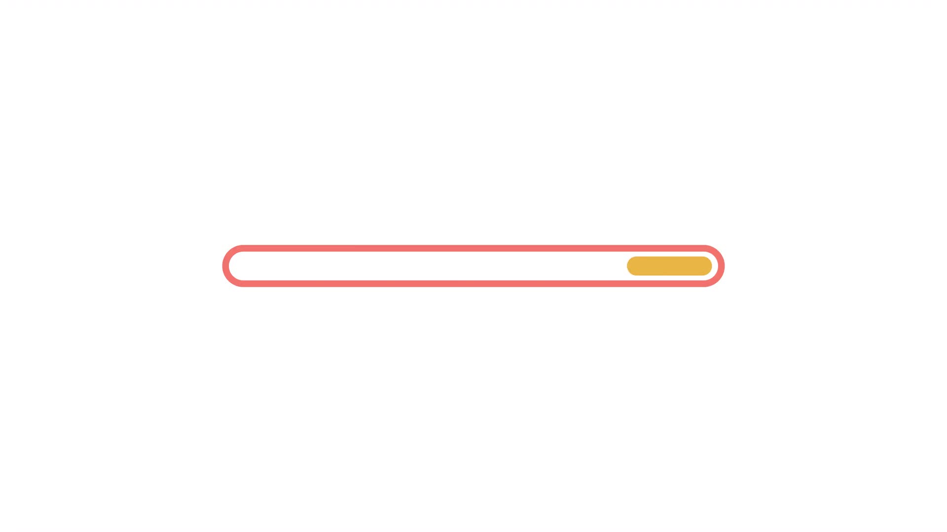 Animated Line Progress Bar Indicator