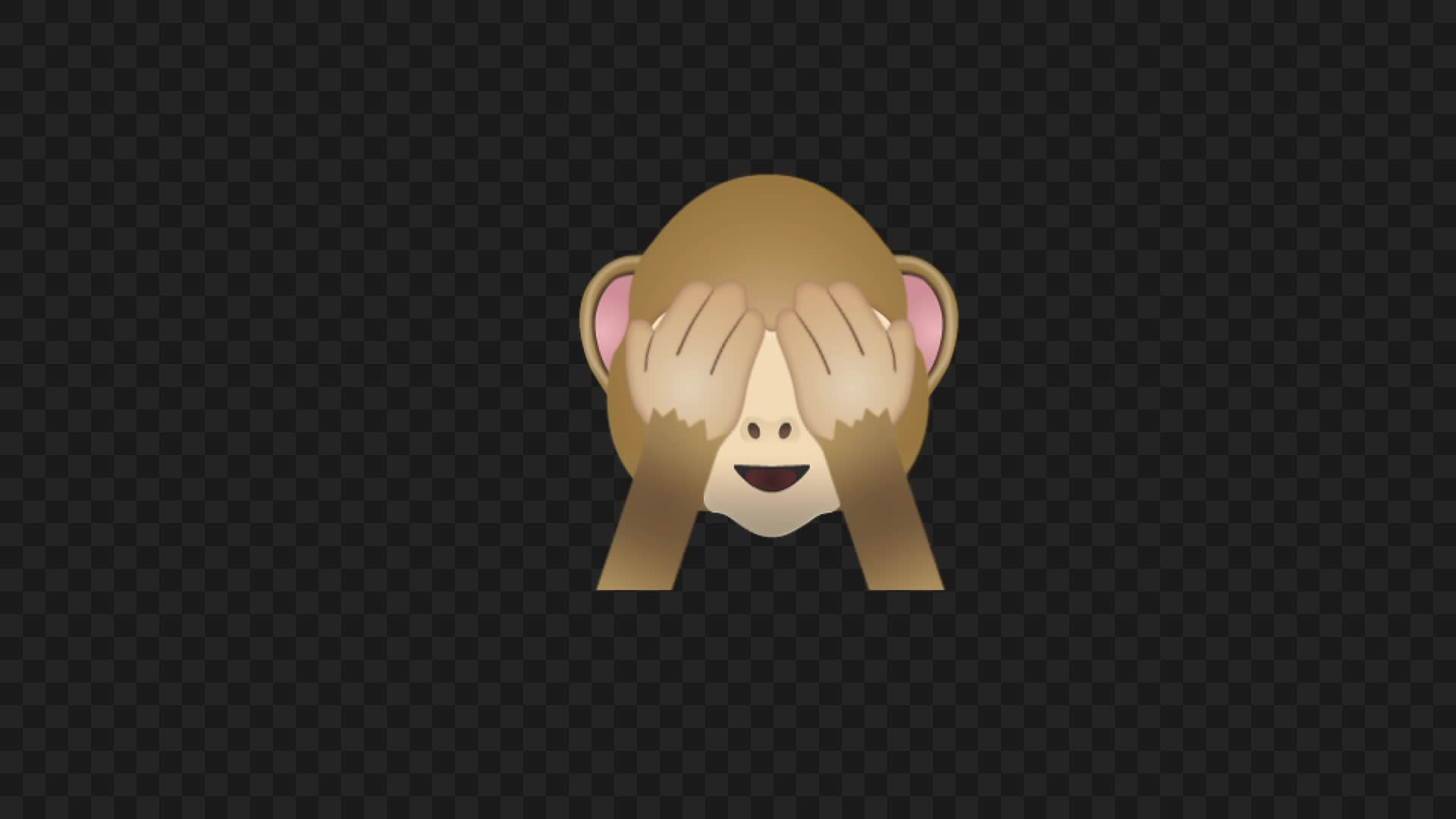 Animated Monkey See Emoji