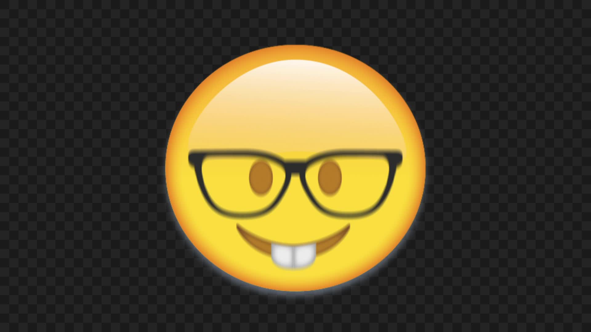 Animated Nerdy Emoji