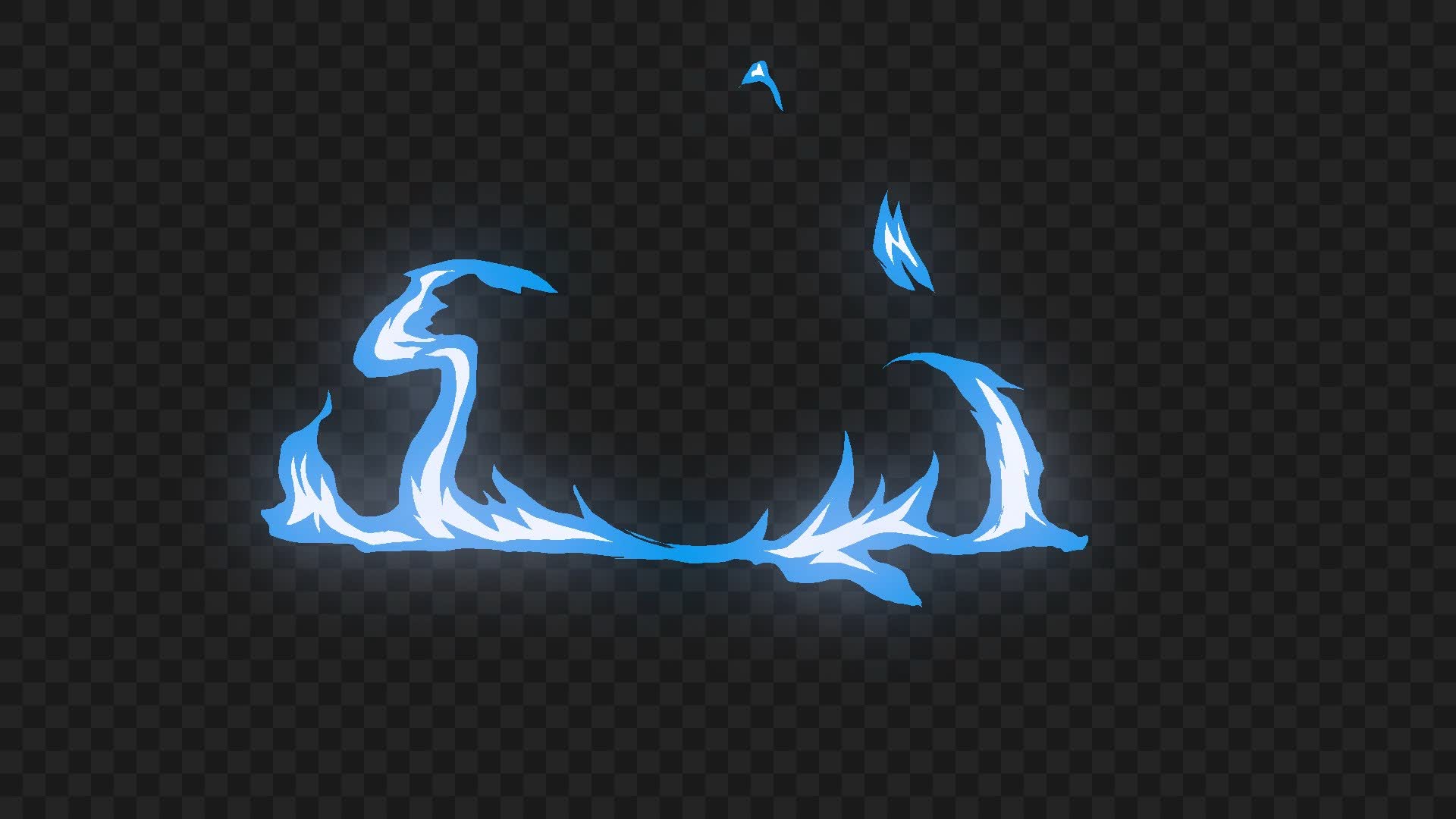 Animated Nime Electricity Element