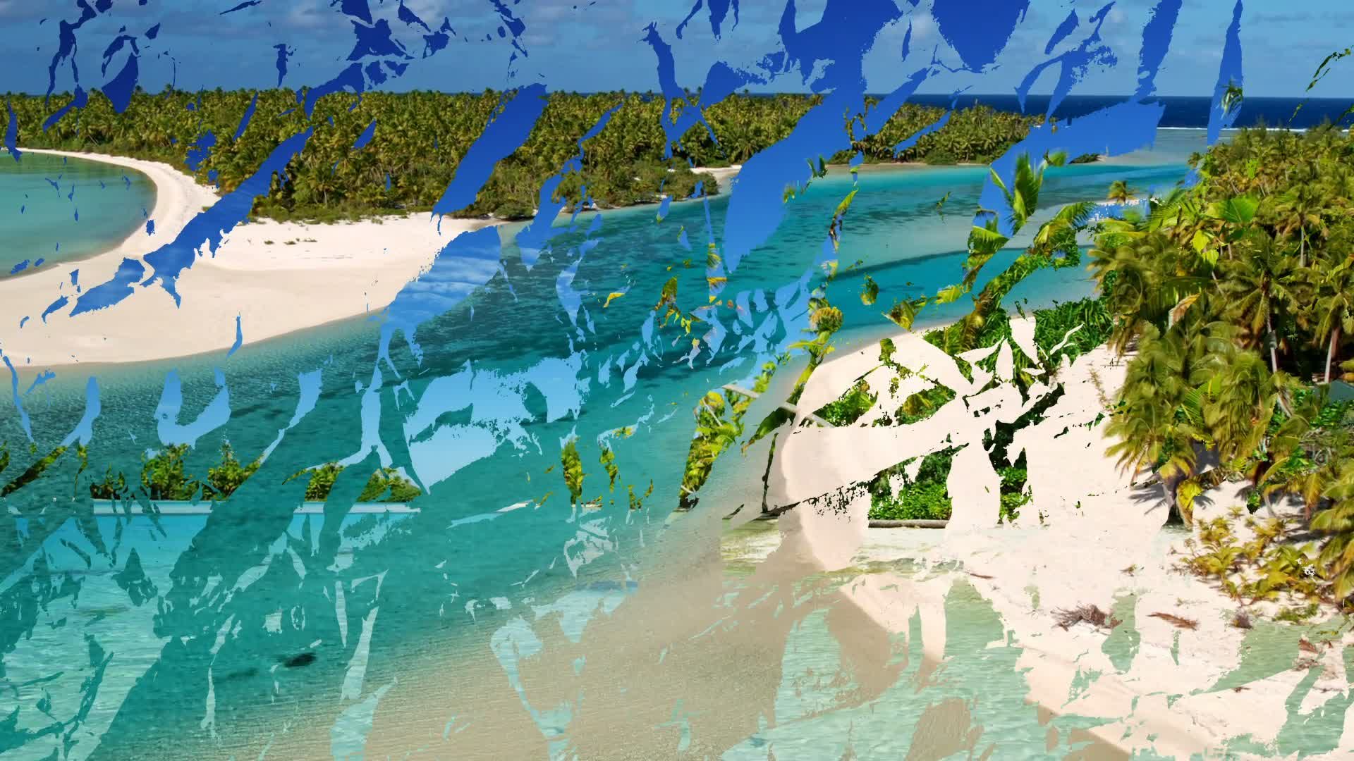 Dissolving Paper Luma Matte Transition 