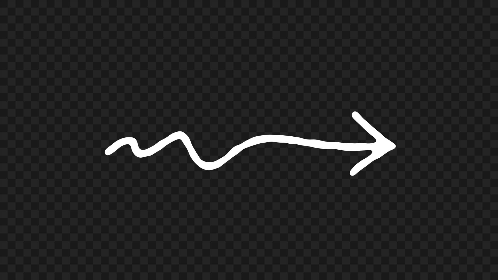 Animated Scribble Arrow