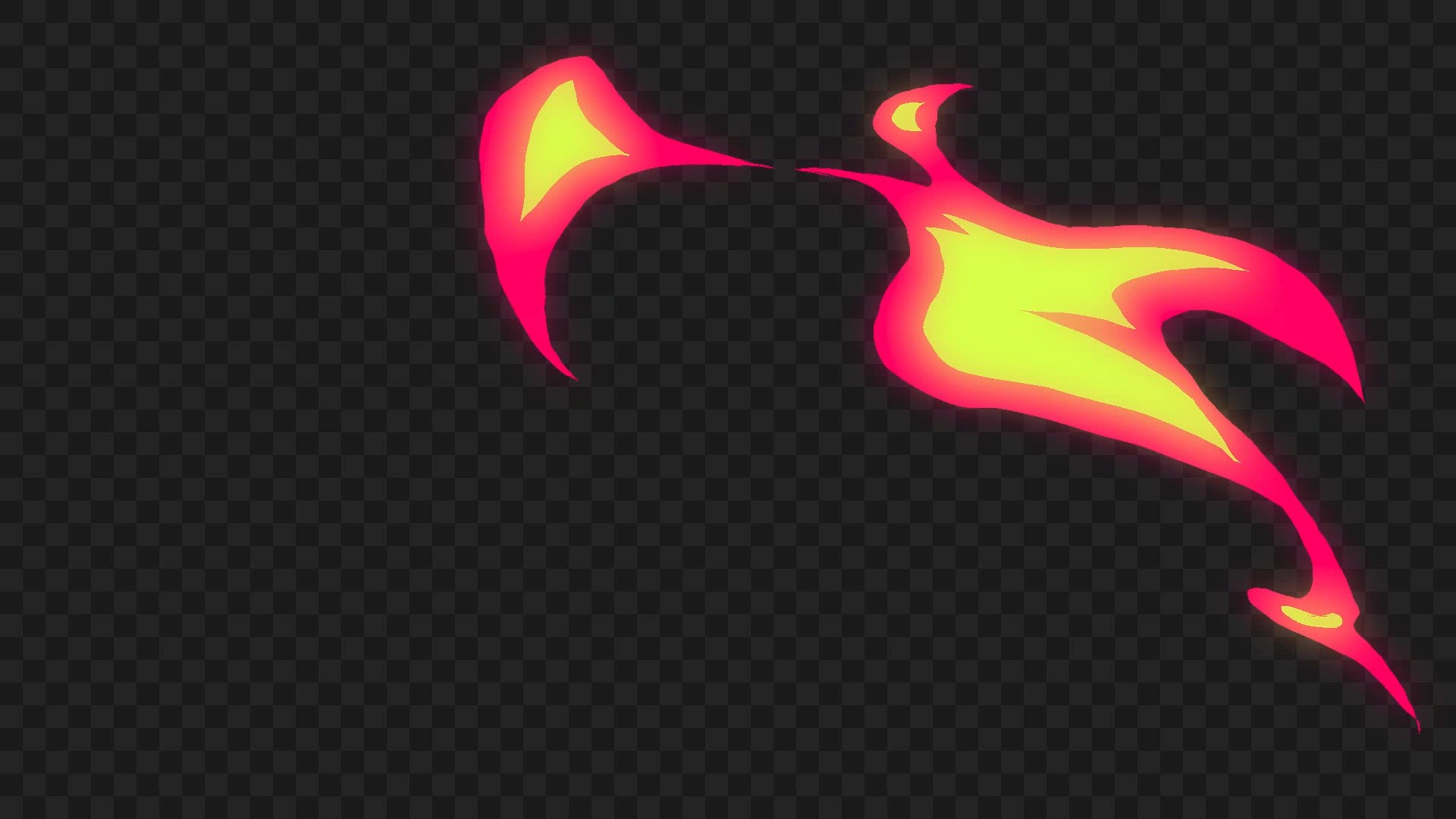 Animated Small Fire Explosion Element