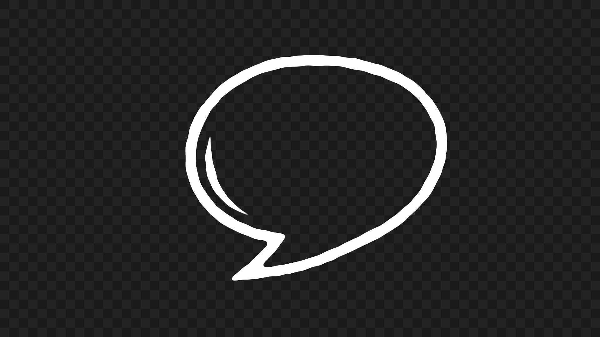 Animated Speech Bubble