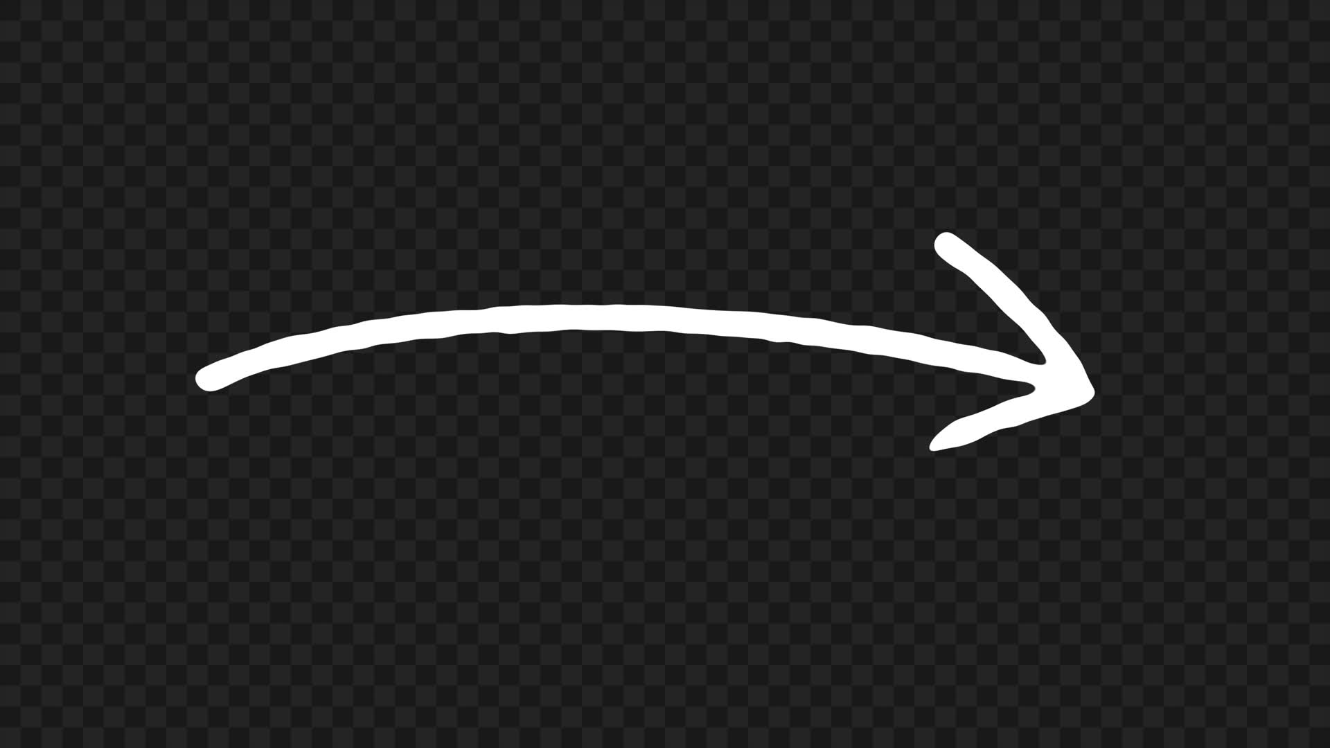 Animated Straight Arrow to the Right