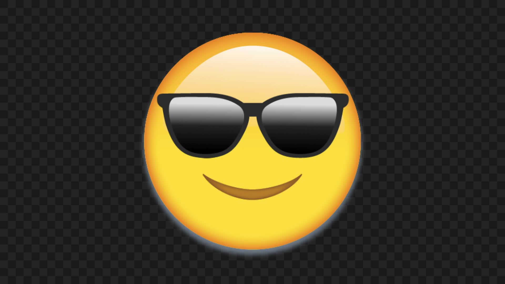 Animated Sunglasses Face Emoji