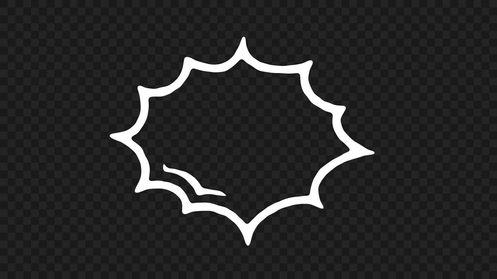 Animated Swearing Speech Bubble