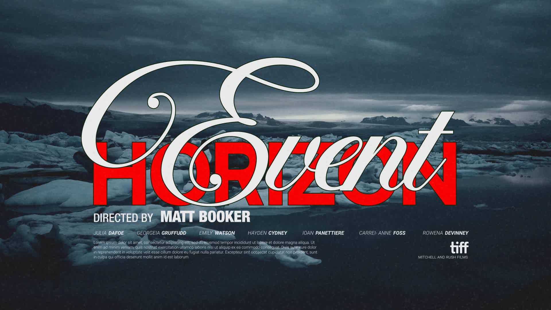 Animated Title Card Template