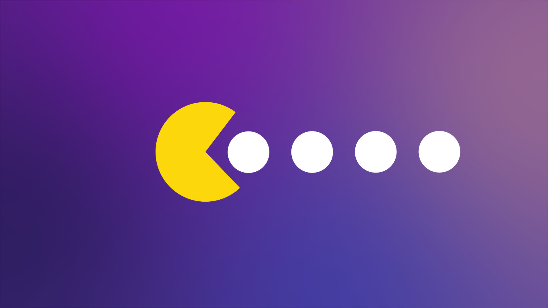 Arcade Dot Eater Loading Animation