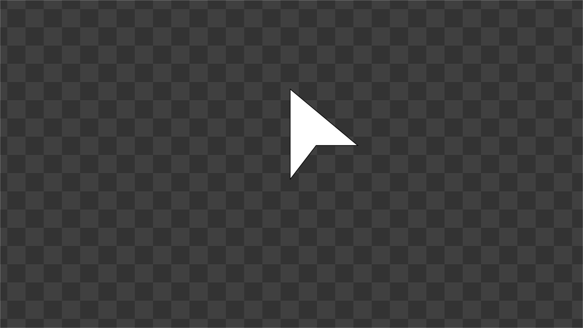 Arrow Cursor With Click Animation