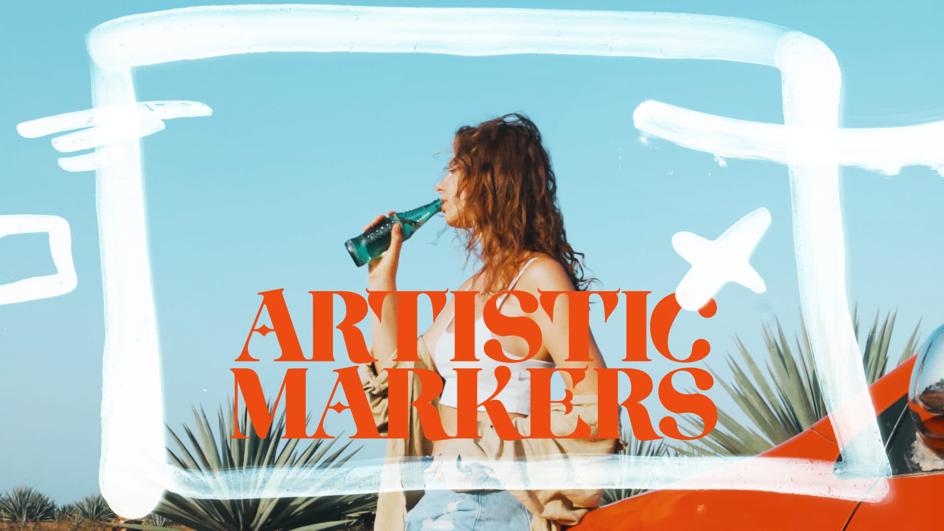 Artistic Grunge Markers