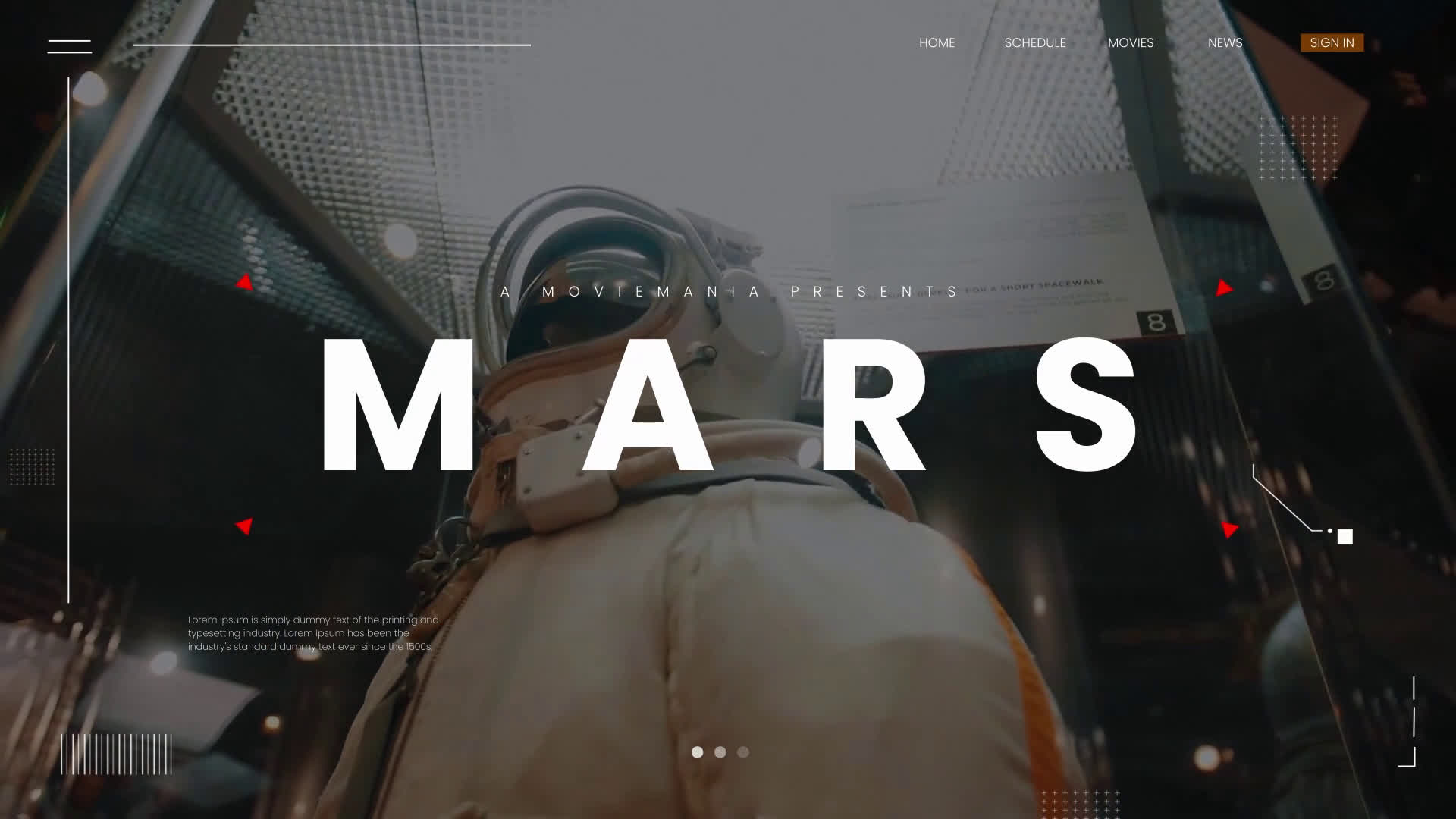 Astro Space Title