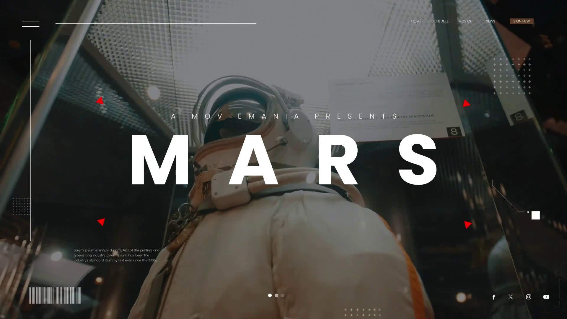 Astro Space Title