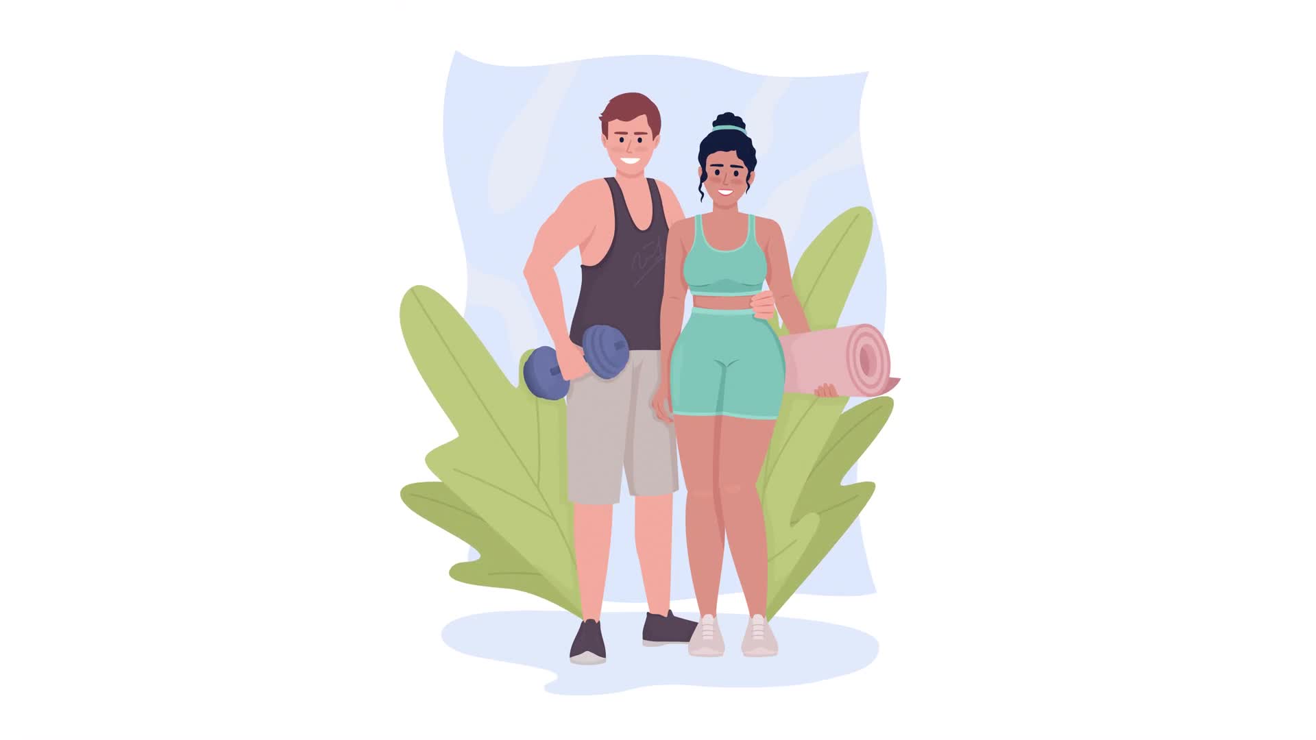 Athletic Looking Couple