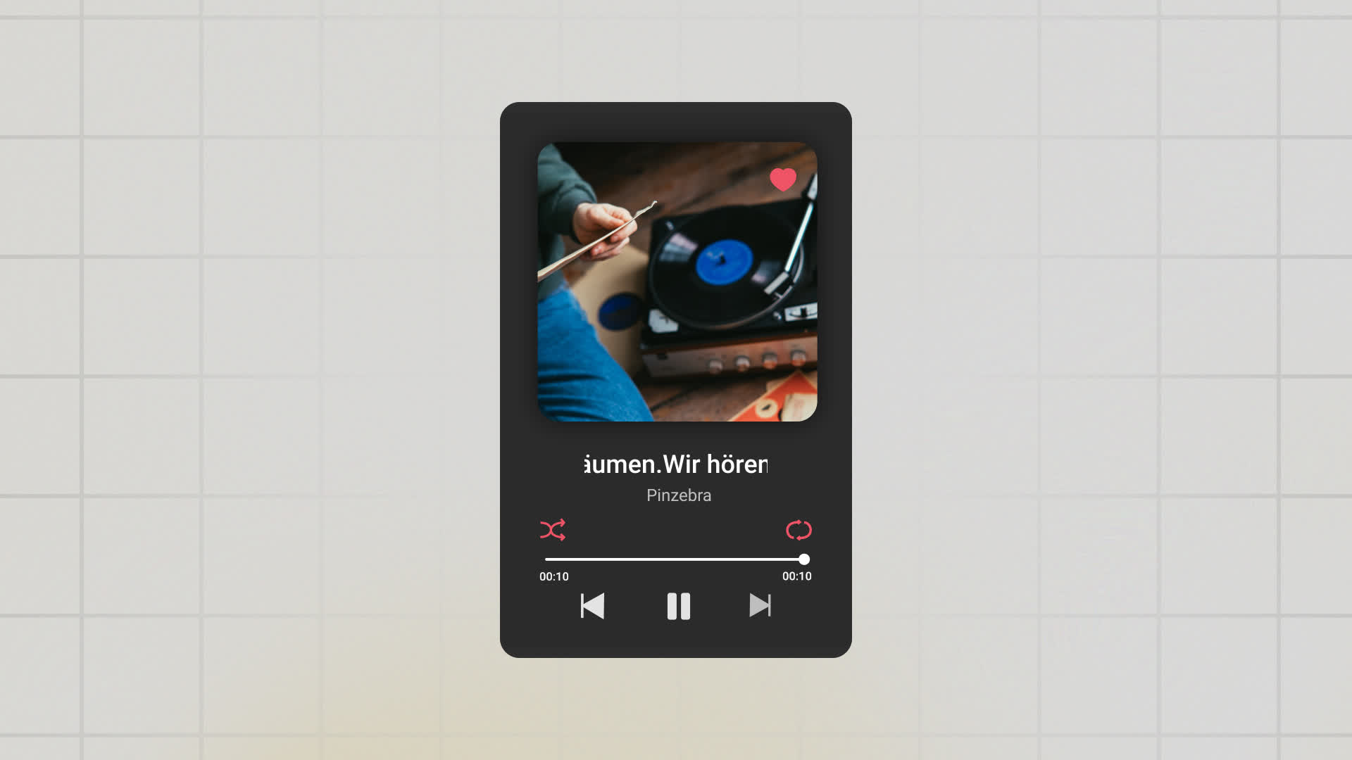 Audio Streaming Screen Animation