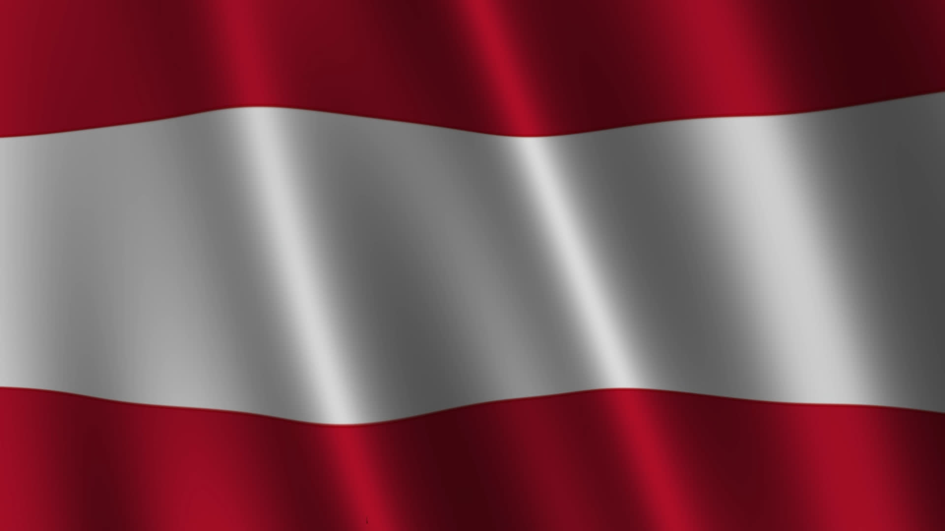 Austria Flag Waving