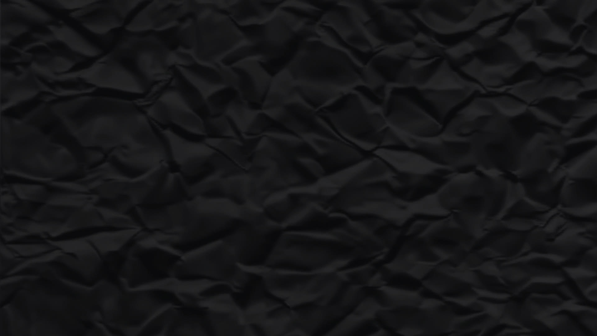 Black Crumpled Paper Background