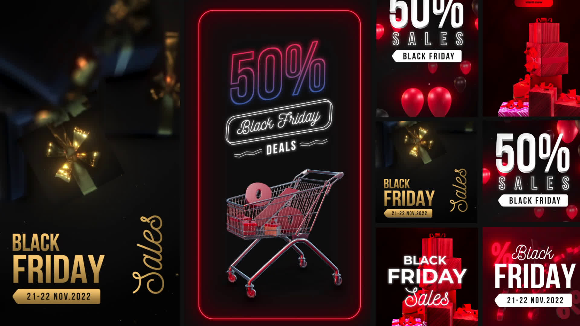 Black Friday Posts And Stories