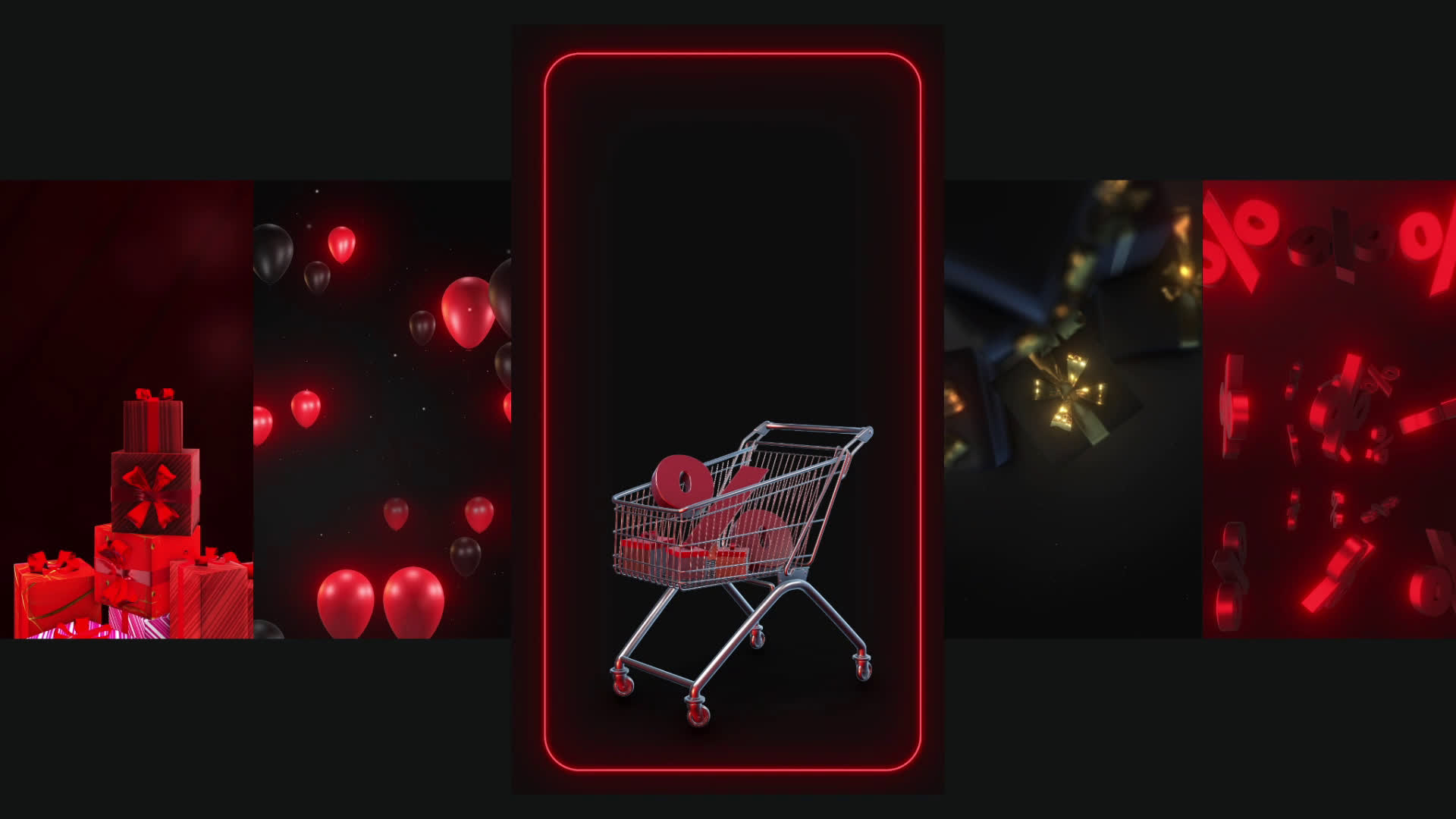 Black Friday Vertical Backgrounds