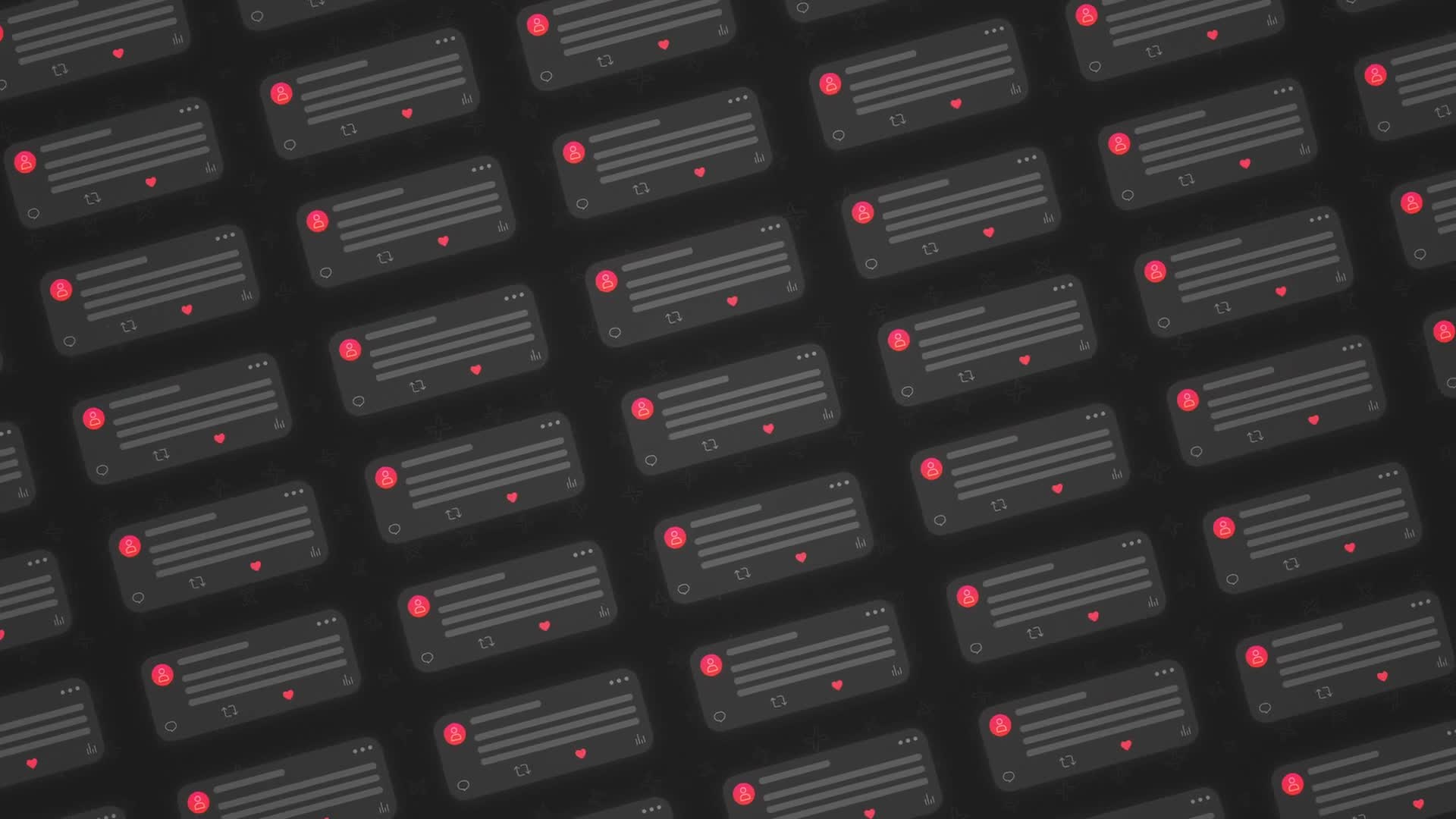 Black Social Media Background