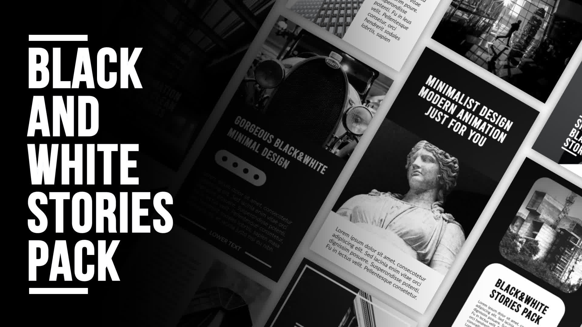 Black And White Stories Pack