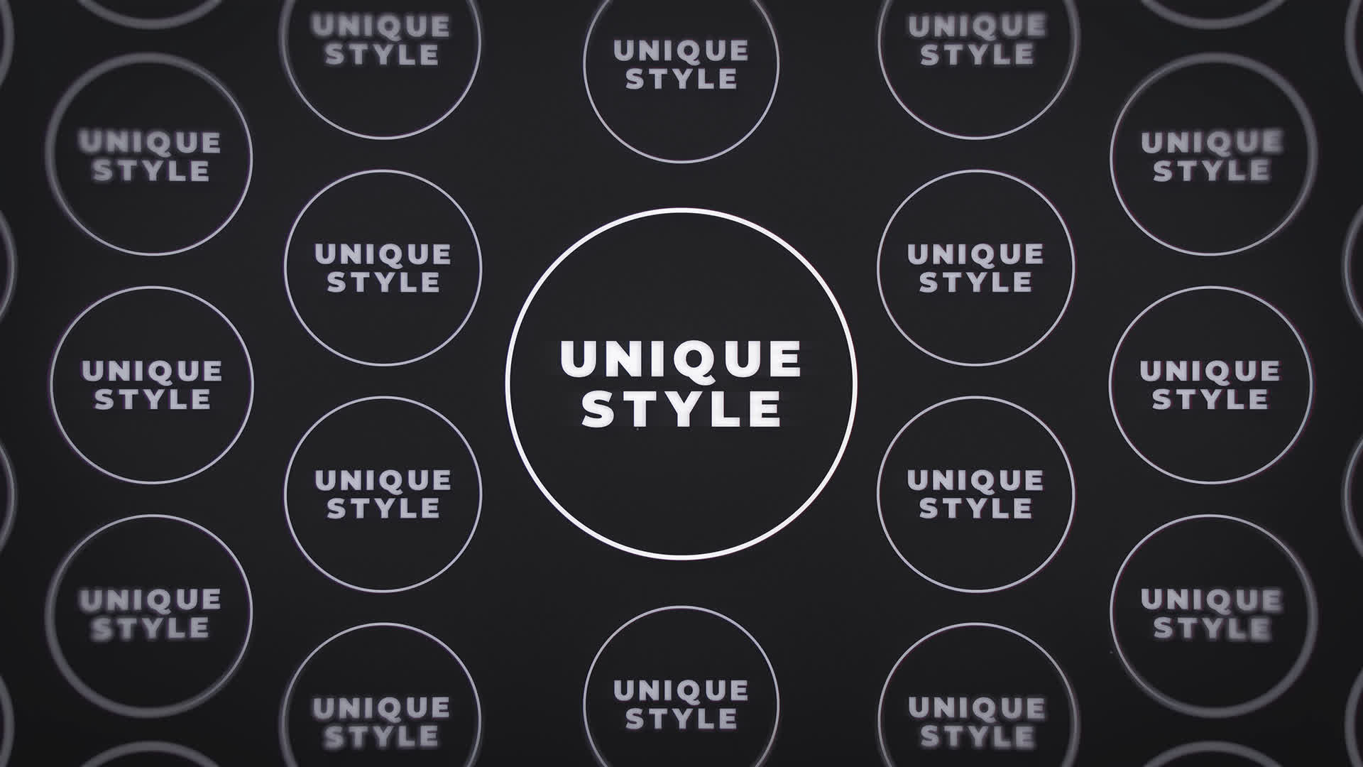 Black White Text Opener