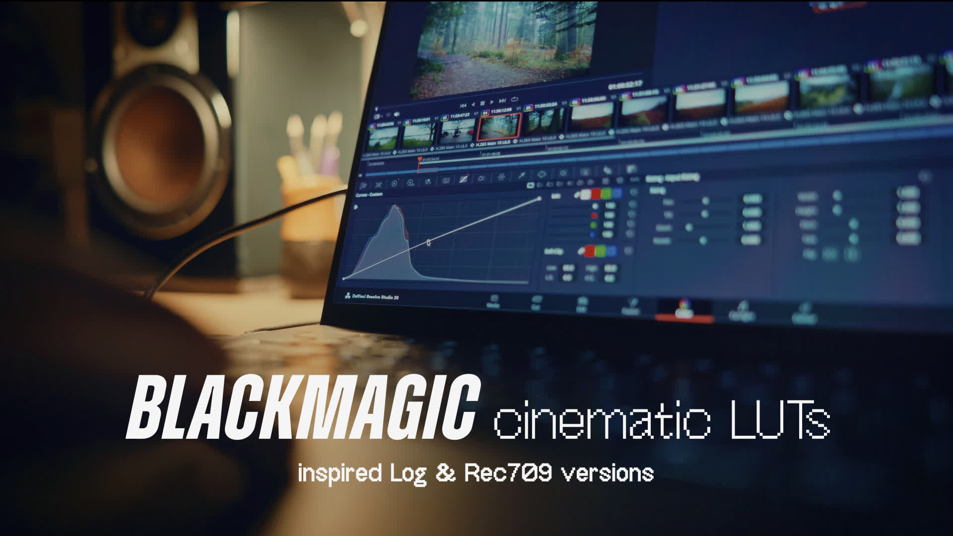 Blackmagic BRAW Inspired Cinematic Luts